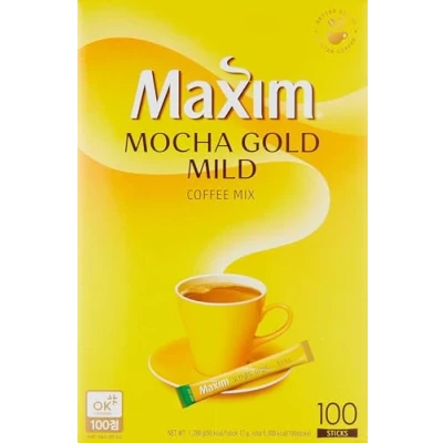 Image of Maxim Coffee Mix Mocha Gold Mild 100 Sachets 1.2kg