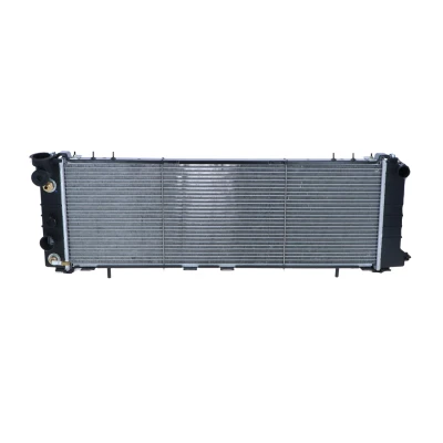 Image of 5012883AA, 5012884AA, 5191929AA, 52004917, 52004921 Engine radiator NRF 50321 Aluminium 789mm 257mm 34mm with mounting parts Brazed cooling fins