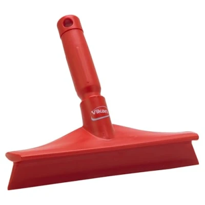 Image of Vikan 71254 Handheld Water Removal Squeegee,Red,245mm