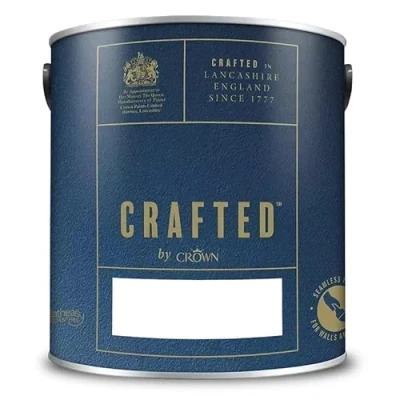 Image of Crafted by Crown Luxurious Flat Matt Emulsion, Abstract Art 125ml