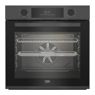 Image of BEKO Pro AeroPerfect AirFry BBIFA12300AC Electric Oven  Anthracite, Silver/Grey
