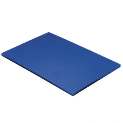 Image of Genware BL1812 Poly Cutting Board, 18&quot; x 12&quot; 0.5&quot;, Blue