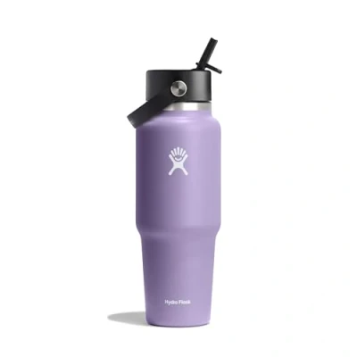 Image of Hydro Flask 32oz / 946ml Wide Mouth Travel bottle + Flex Straw Cap Water