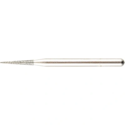 Image of York T7 Diamond Coated Rotary Burrs 7 Conical