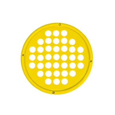 Image of CanDo Power Web Hand Grip Trainer. strengthener, diameter 17 cm, yellow (very light)
