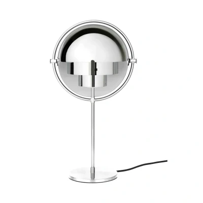 Image of GUBI Multi Lite table lamp, height 50 cm, chrome/chrome