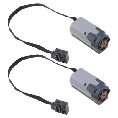Image of Create idea 2pcs Servo Motor Power Functions M Compatible with Lego Spare Parts 88003 Electric Toy Cars Engine Insertion Blocks