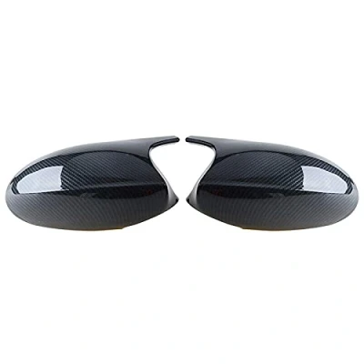 Image of GSRECY Carbon Fiber M Style Rearview Side Mirror Cover Cap For E81 E87 E90 E91 2005 2007 E92 E93 2006 2009 PRE LCI