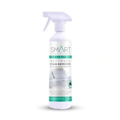 Image of SMART Mattress Stain Remover With Dust Mite Inhibitor (Pack of 1) Your Powerful, Effective &amp; Fast Acting Solution For Removing Stubborn Stains And Infestations