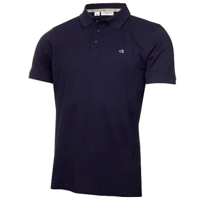 Image of Calvin Klein Golf Planet Polo shirt, Men&#039;s, Size: XL, Navy