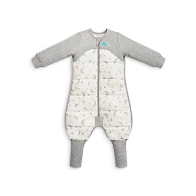 Image of Love To Dream Sleep Suit Warm, 3 Years, Built in Quilt for Cool Temperatures (16 20C), Long Sleeves Design, Wearable Blanket, White