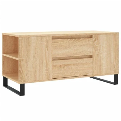 Image of vidaXL Coffee Table Sonoma Oak 102x44.5x50 cm Engineered Wood