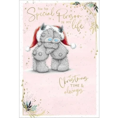 Image of Me To You Bear Special Person In My Life Christmas Card
