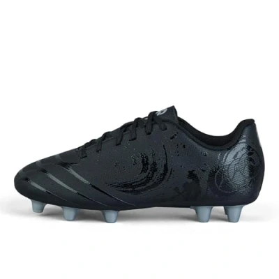 Image of Canterbury Unisex Phoenix Genesis Team Boots, Black/Silver Metallic, 9.5 UK