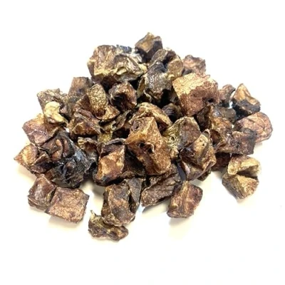 Image of *Premium* Small Puffed Jerky Cubes (Dried Lung) 1kg Natural Dog Treats Chews Great Training Aid LOS