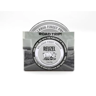 Image of Reuzel 2025 Road Trip, Matte Clay Pomade, No Shine with Medium Hold for a Natural Style and Finish, 95g + Free Travel Size 35g