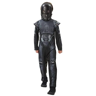 Image of Rubie&#039;s Official Rogue One K 2S0 Droid Star Wars Deluxe Costume Childs Age 11 12 Halloween