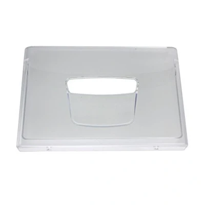 Image of Indesit BAN344NFUK BIA12FHUK BIA12FKUK Fridge Salad &amp; Vegetable Drawer Plastic Front Cover Panel (240 x 160mm)