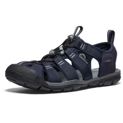 Image of KEEN Men&#039;s Clearwater CNX Sandal, Sky captain/black, 6 UK