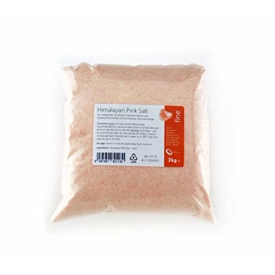 Image of Himalayan Pink Salt Fine Grade 2kg Natural &amp; Unrefined from the Himalayas
