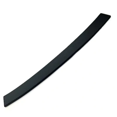 Image of Lialto Bumper Protector Black Suitable for VW Bus / Transporter Type: T5 (7H/7E) 2003 2015 Model with Two Rear Doors, Long Product Version