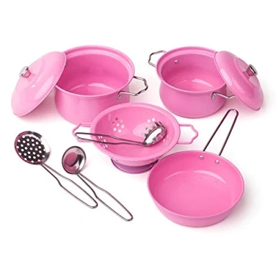 Image of Tidlo Pink Cookware Set (9 Pieces)