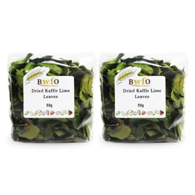 Image of Dried Kaffir Lime Leaves 100g (BWFO)