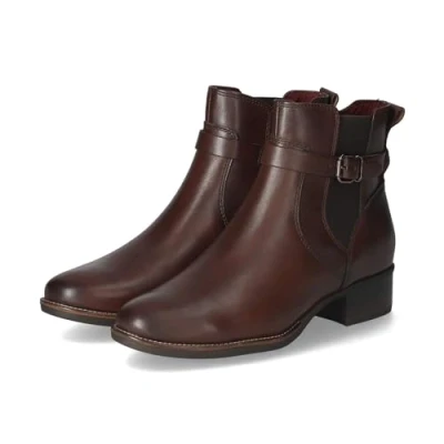 Image of Tamaris Women&#039;s 1 25371 41 Ankle Boot, Mocha, 4 UK