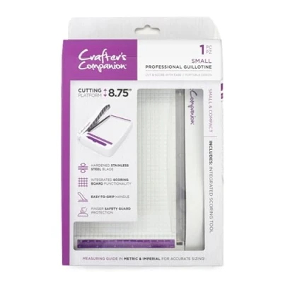 Image of Crafter&#039;s Companion Guillotine/Trimmer for Paper and Card Crafting Projects Small, Grey