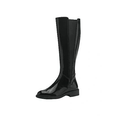 Image of Tamaris Women&#039;s 1 25518 41 Ankle Boot, Black (Black Patent), 3.5 UK