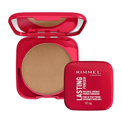 Image of Rimmel London Lasting Finish Compact Foundation, 009 Honey, 7g