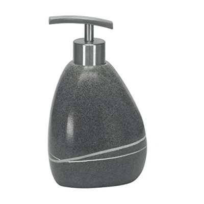Image of Kleine Wolke Stones Soap Dispenser Accessories, Dark Grey