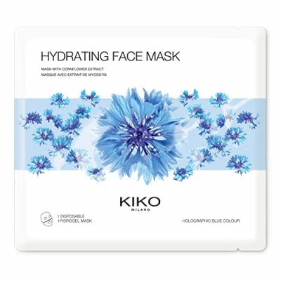 Image of KIKO Milano Hydrating Face Mask Moisturising Hydrogel With Cornflower Extract