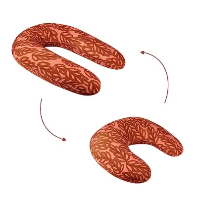 Image of Babymoov 2 in1 Maternity Pillow Terracotta
