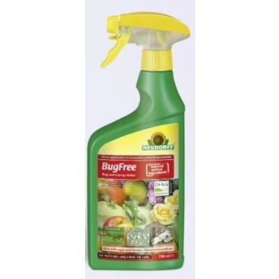 Image of Bug &amp; Larvae Killer 750ml with a Thank You Sticker Neudorff Bugfree Pest Control