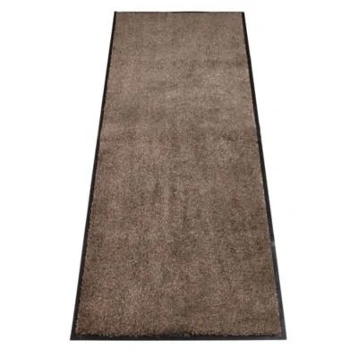 Image of Lakeland Super Absorbent Floor Runner Mat, Large 180 x 60cm Coffee