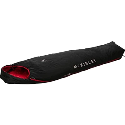 Image of McKINLEY Trekker Light 5 IDE Sleeping bag Black/Red 195R