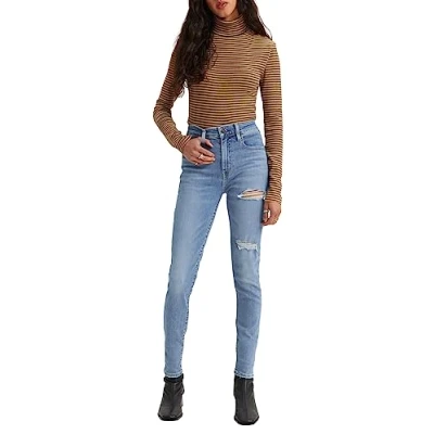 Image of Levi&#039;s Women&#039;s 721 High Rise Skinny Jeans, Level Up, 28W / 28L