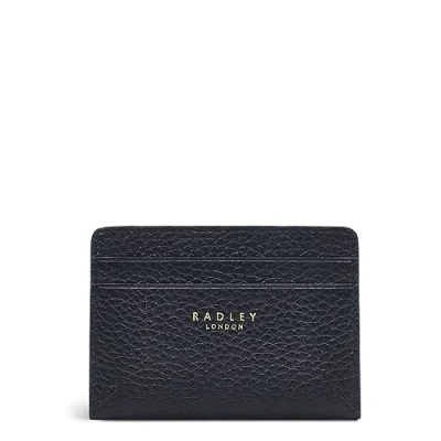 Image of Ted Baker London Mens Nancard Contrast Edge Paint Leather Card Holder RFID Blocking Pouch in Brown Chocolate