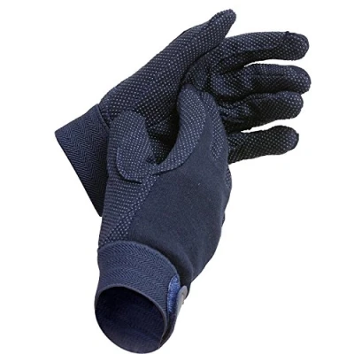 Image of Childs Newbury Riding Gloves Large Navy