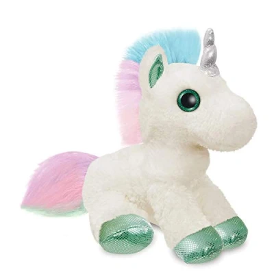 Image of Aurora World 60897 Bubbles Cream Unicorn 12In