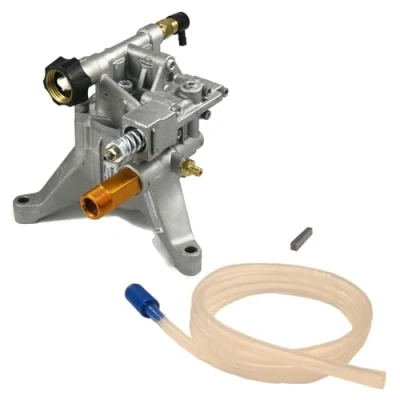Image of 308653025 Homelite 2700 psi Pressure Washer Pump &amp; Thermal Release Valve Replaces 308653006 2600