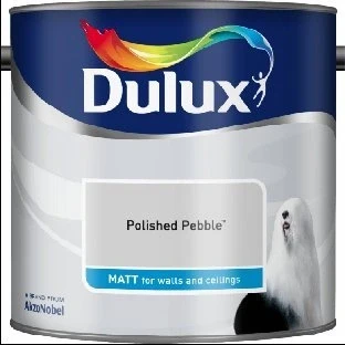 Image of Dulux Matt 2.5L Polished Pebble