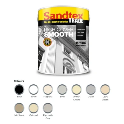 Image of Trade High Cover Smooth Masonry Gravel 5L Sandtex