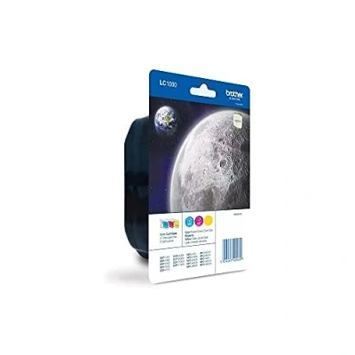 Image of Brother LC1000RBWBP Ink Cartridges, CMY, 1200 Page Yield, Original, Precision Engineered