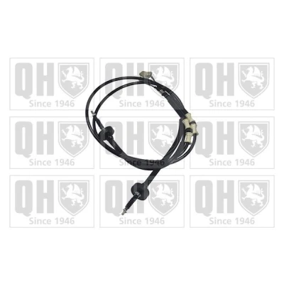 Image of 522002, 522004, 9036102, 9223133 Brake Cable QUINTON HAZELL BC3380 1680mm VAUXHALL: Zafira Mk1