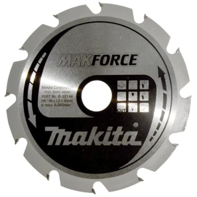 Image of Makita B 32144 MAKFORCE TCT Saw Blade 190x15.88x12T
