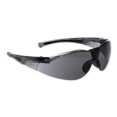Image of Portwest Extra Wrap Around Spectacles Smoke