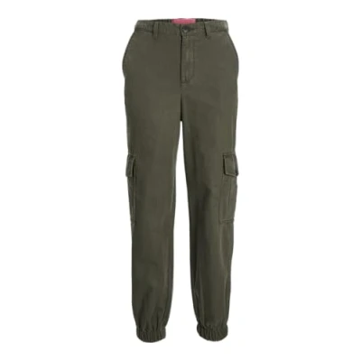 Image of JJXX Holly Relaxed Cargo PANT trousers, Women&#039;s, Size: Lx32, Forest night