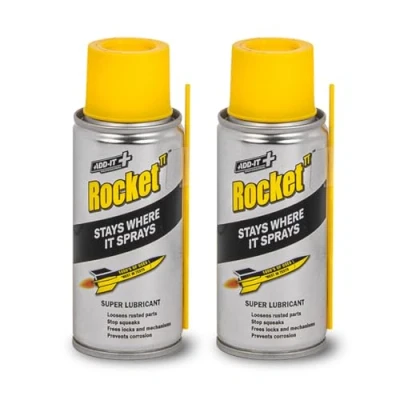 Image of Rocket TT Multi Use Super Lubricant WD Bottle 100ml Leaves Anti corrosion coating (2 pack)